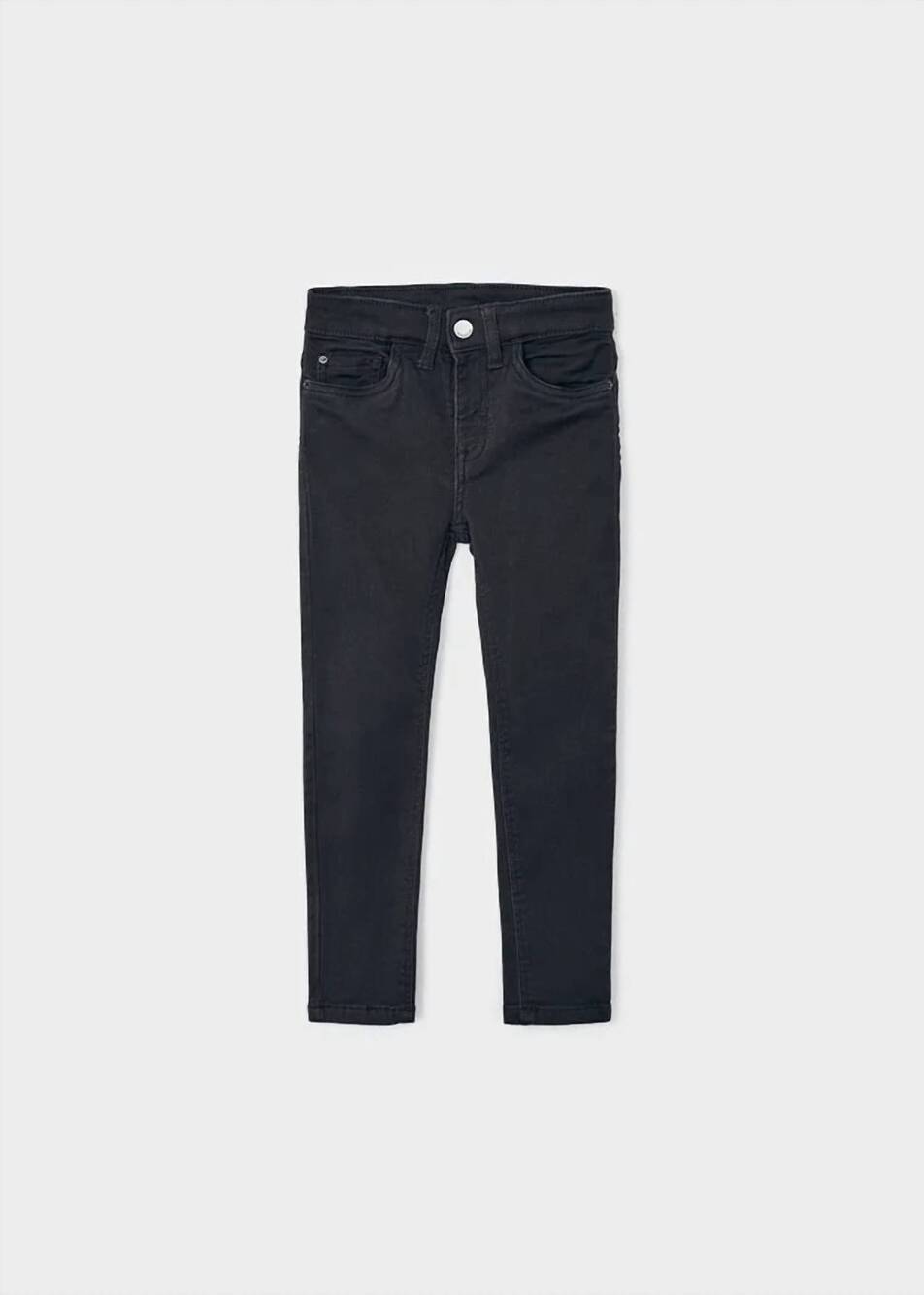 NEW MAYORAL boys slim fit pants in black